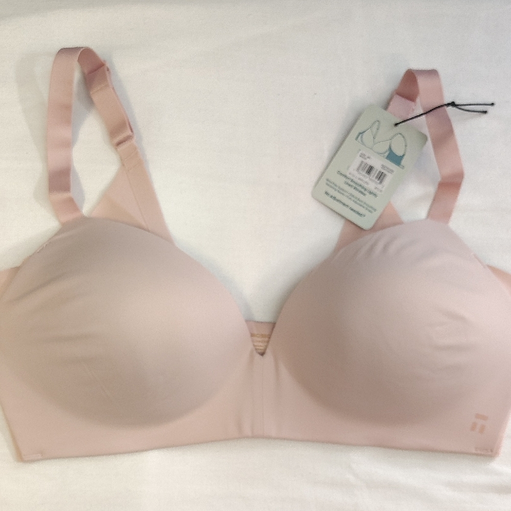 Tommy John NWT Wire Free Side & Back Comfort Smoothing Vanishing Seams 36C